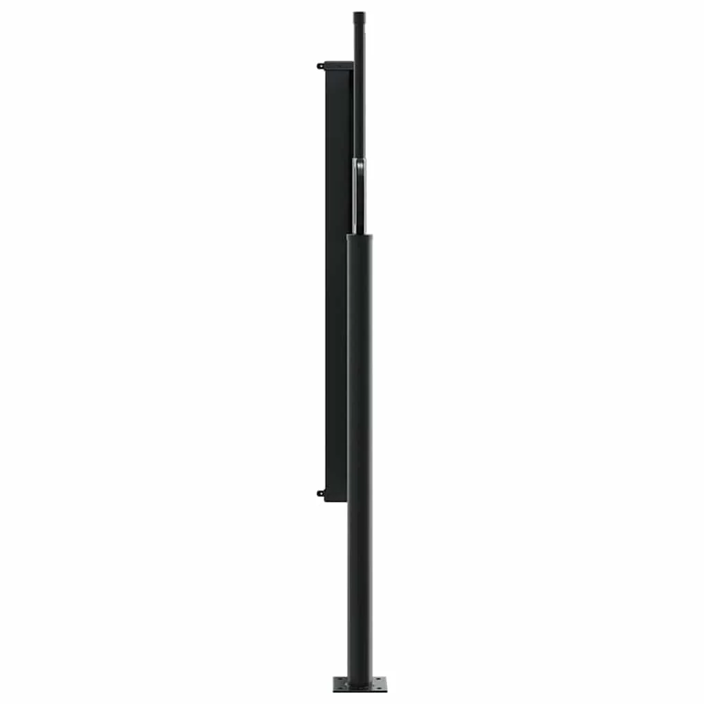 sammenrullelig sidemarkise 120x500 cm hvid - Image 4