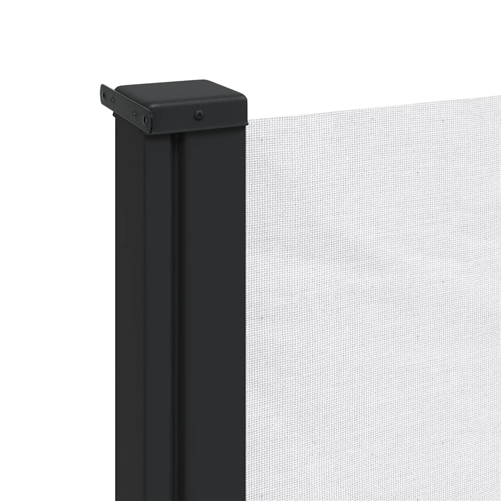 sammenrullelig sidemarkise 120x500 cm hvid - Image 7
