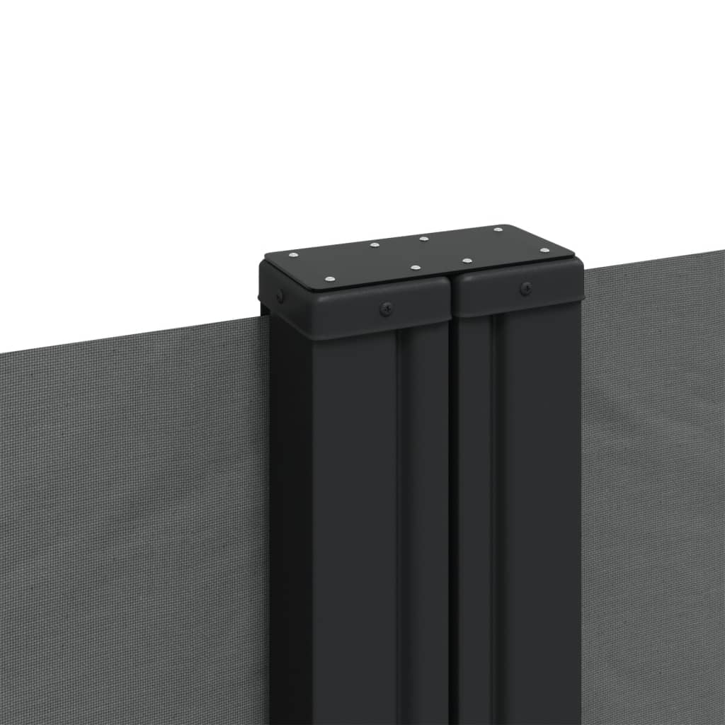 sammenrullelig sidemarkise 140 x 1000 cm antracitgrå - Image 7