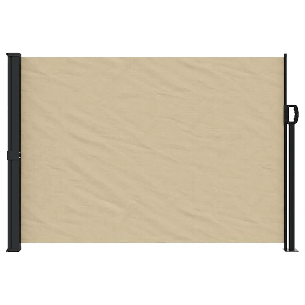 sammenrullelig sidemarkise 140x300 cm beige - Image 3