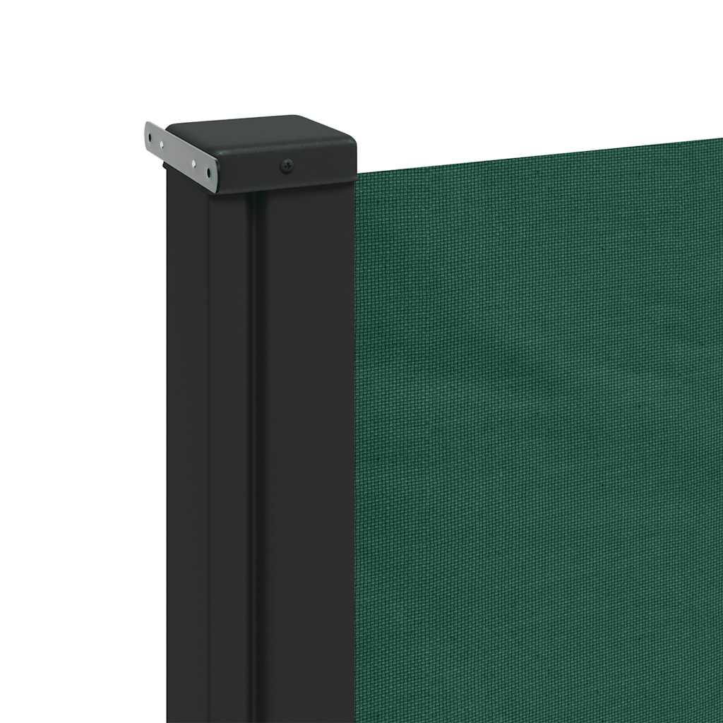 sammenrullelig sidemarkise 140x500 cm mørkegrøn - Image 7