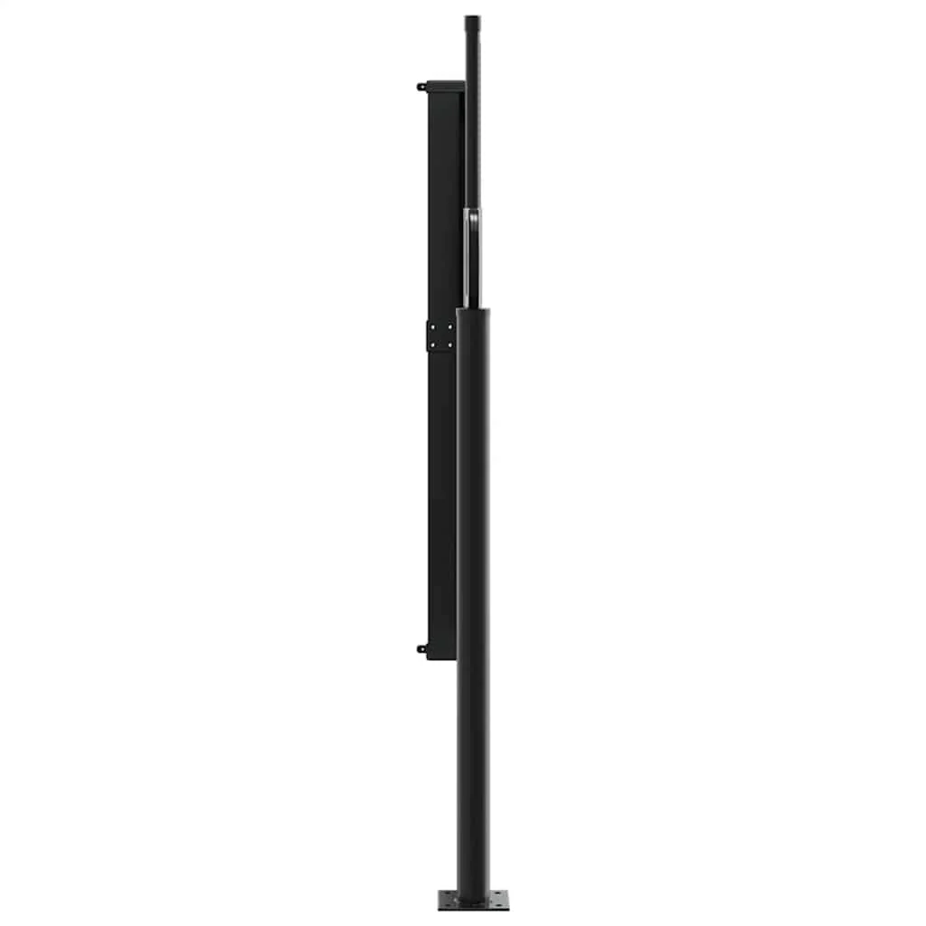 sammenrullelig sidemarkise 140x600 cm hvid - Image 4