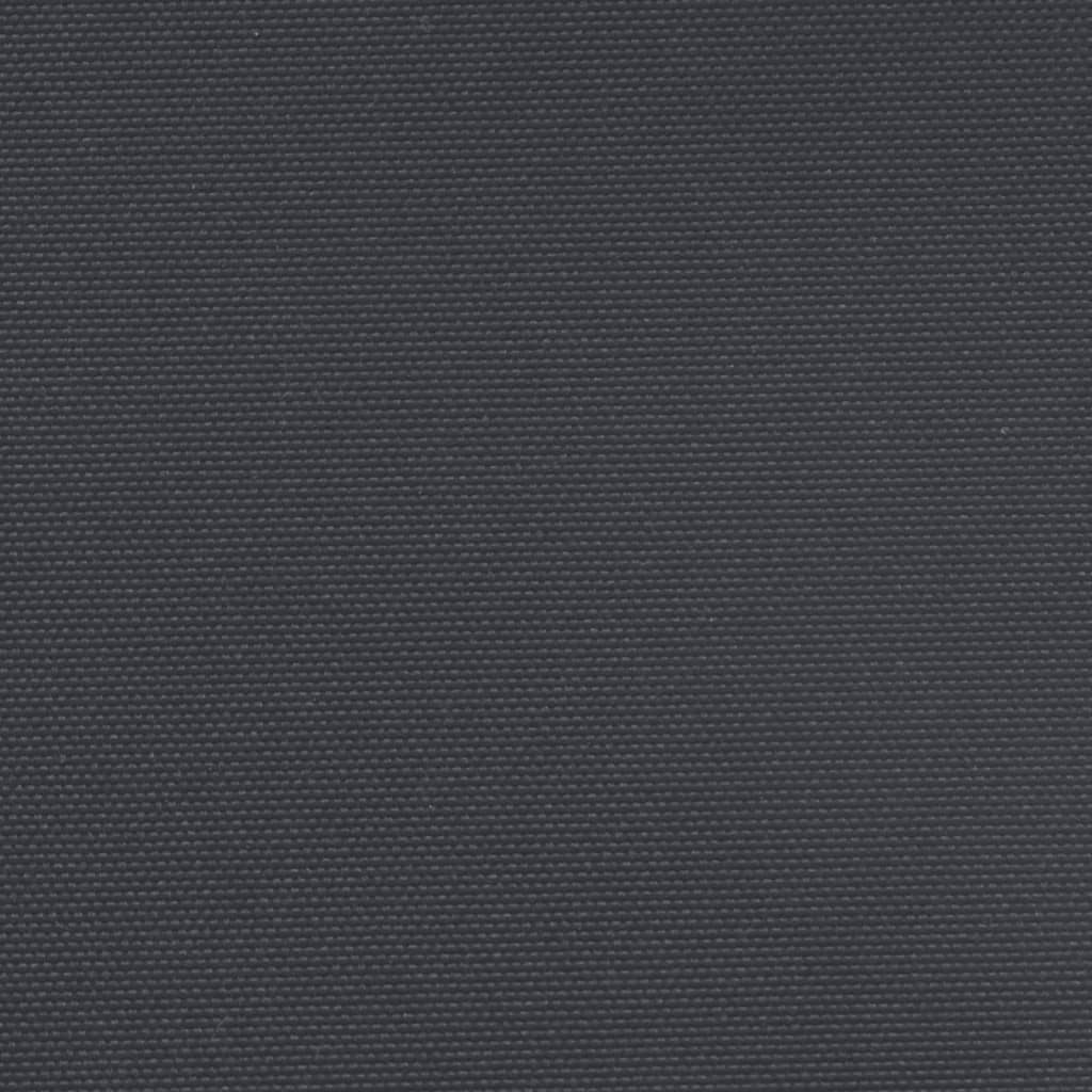 sammenrullelig sidemarkise 160 x 600 cm sort - Image 8