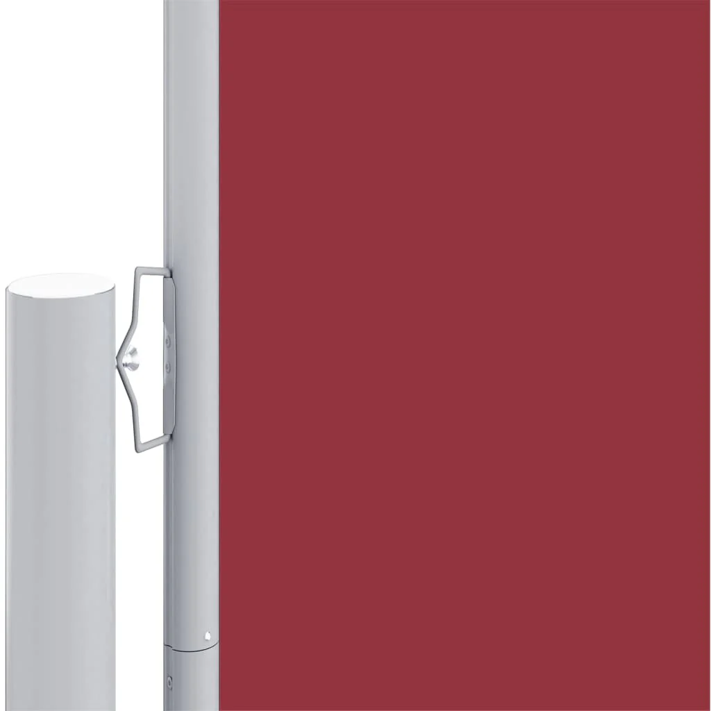 sammenrullelig sidemarkise 160x1200 cm rød - Image 3