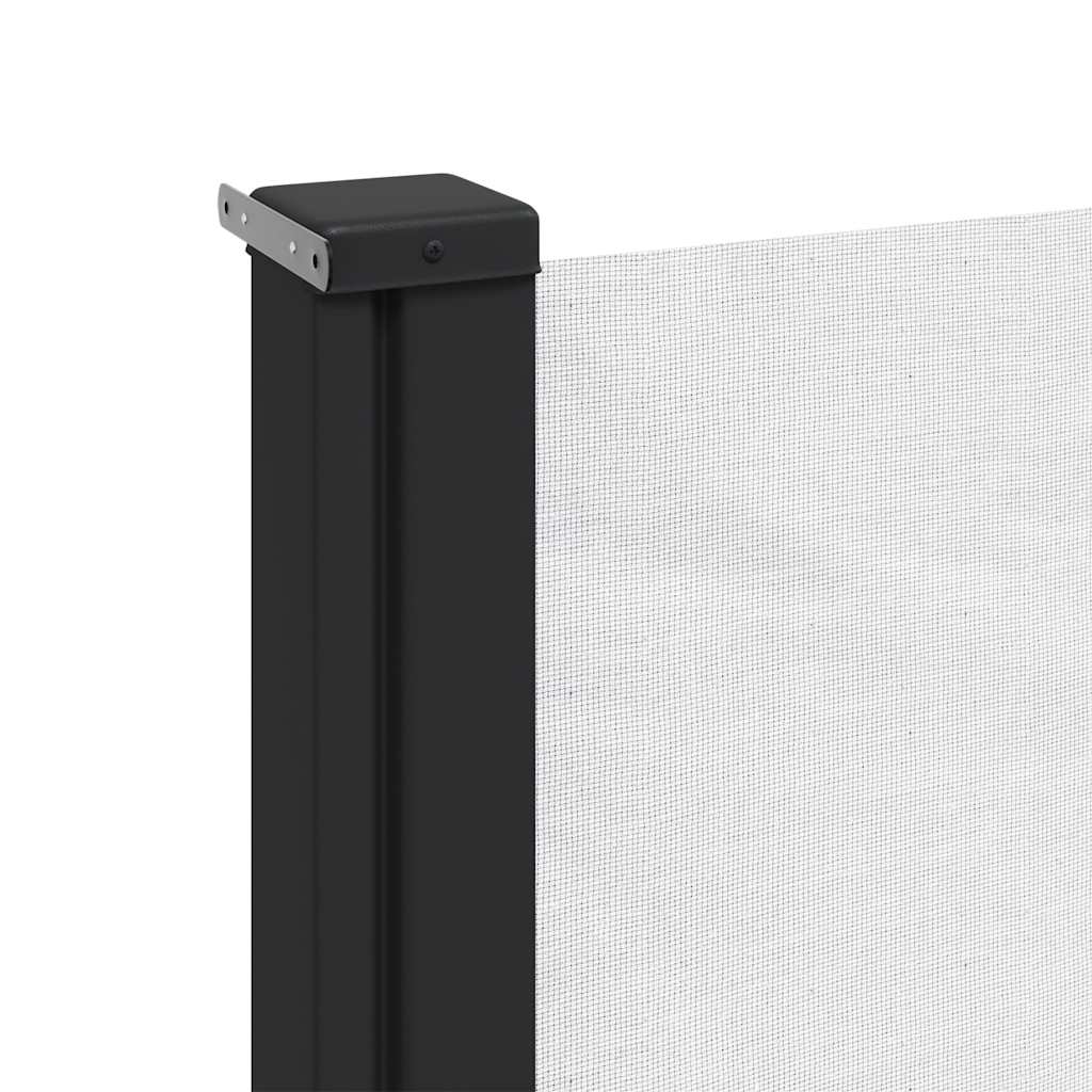 sammenrullelig sidemarkise 160x500 cm hvid - Image 7