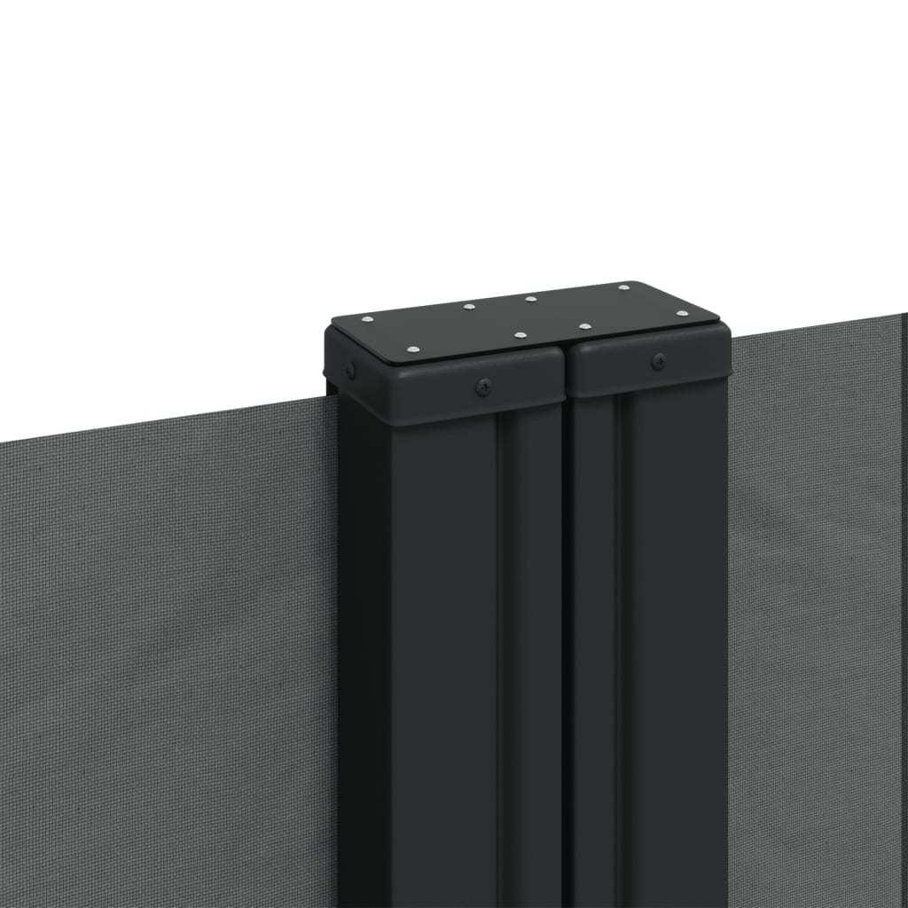 sammenrullelig sidemarkise 180x1200 cm antracitgrå - Image 7