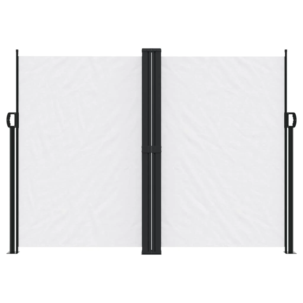 sammenrullelig sidemarkise 180x600 cm hvid - Image 3