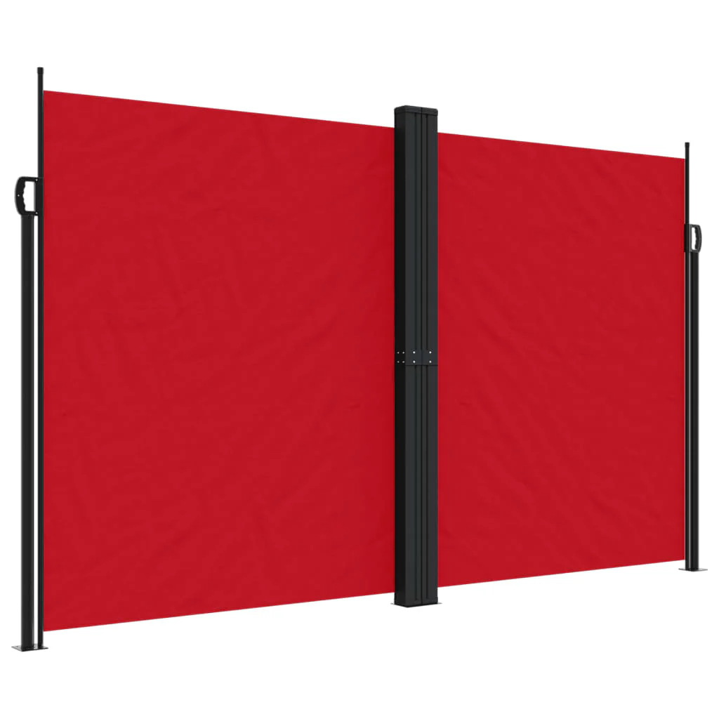 sammenrullelig sidemarkise 200x1200 cm rød - Image 2