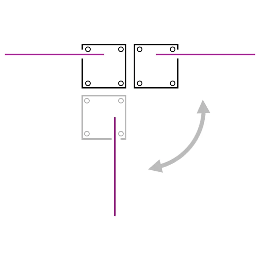 sammenrullelig sidemarkise til terrassen 140x1200 cm rød - Image 5