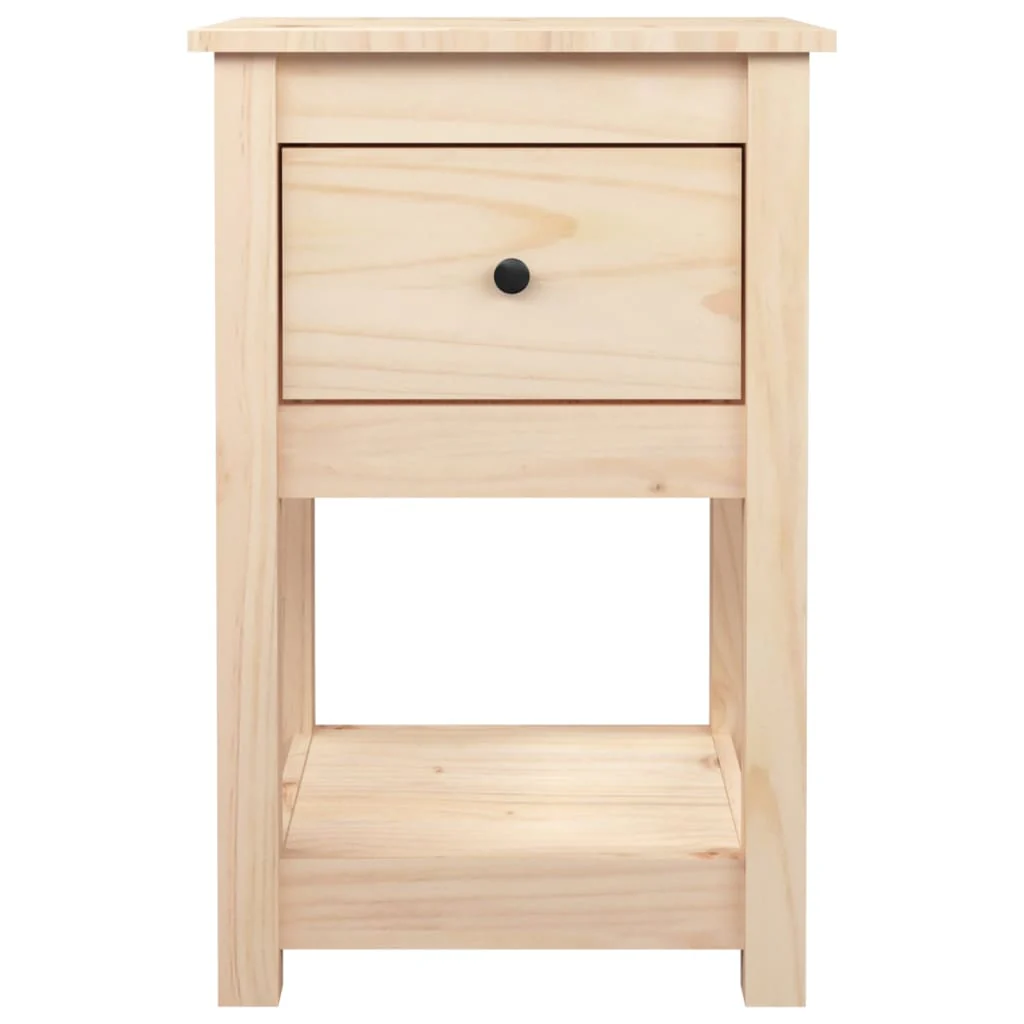sengeborde 2 stk. 40x35x61,5 cm massivt fyrretræ - Image 7