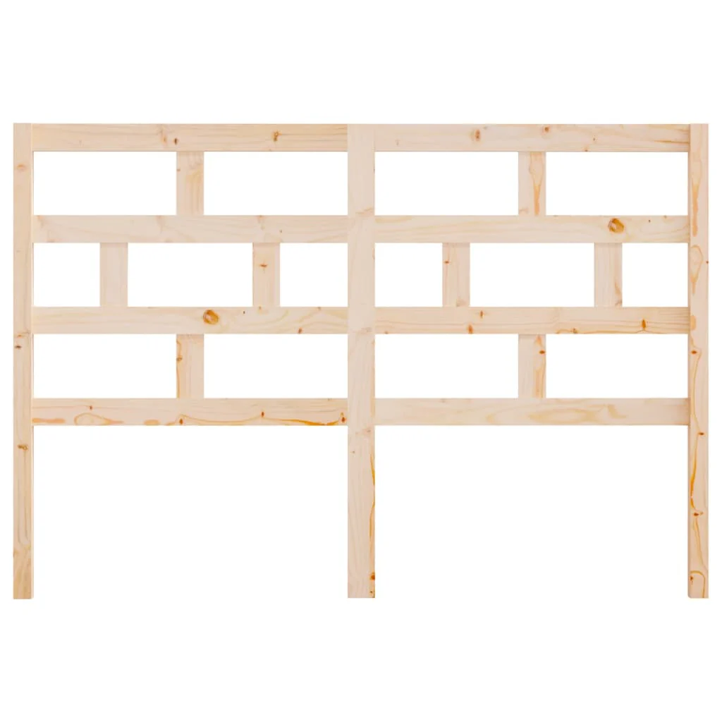 sengegærde 126x4x100 cm massivt fyrretræ - Image 4