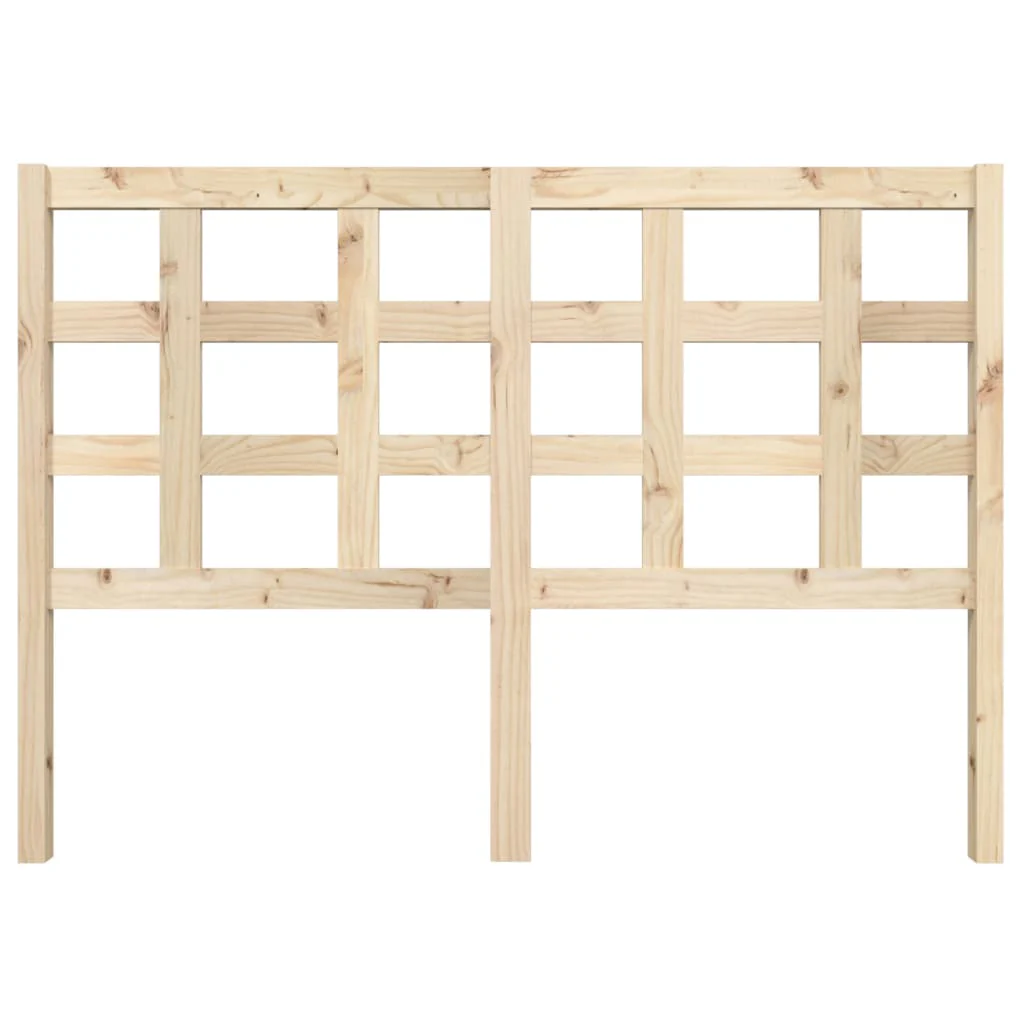 sengegærde 140,5x4x100 cm massivt fyrretræ - Image 3