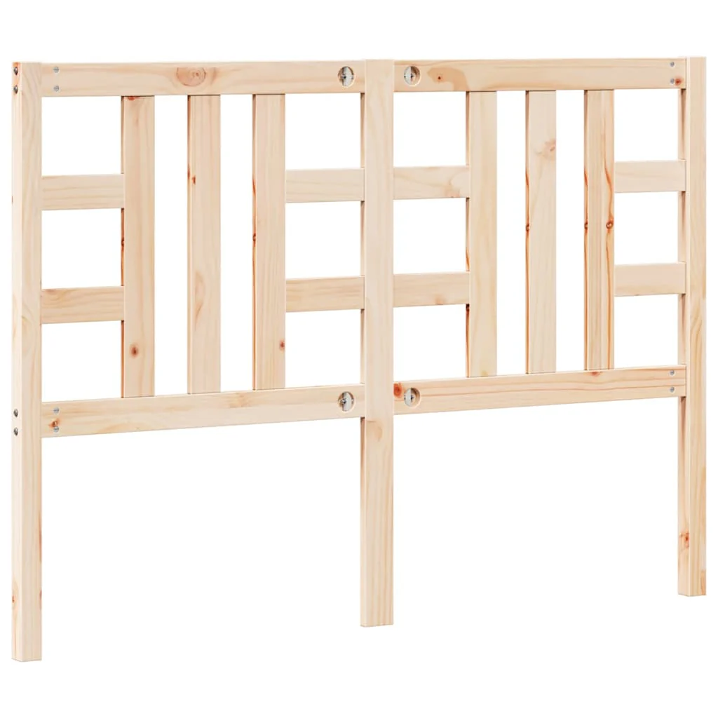 sengegærde 141x4x100 cm massivt fyrretræ - Image 6
