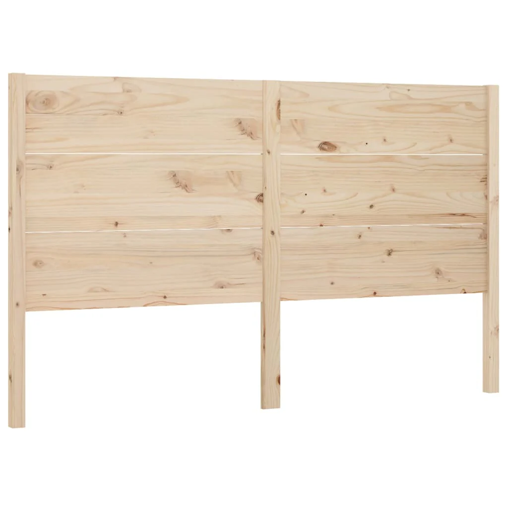 sengegærde 141x4x100 cm massivt fyrretræ - Image 2