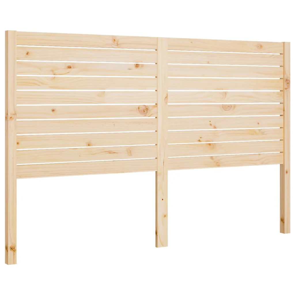 sengegærde 156x4x100 cm massivt fyrretræ - Image 2
