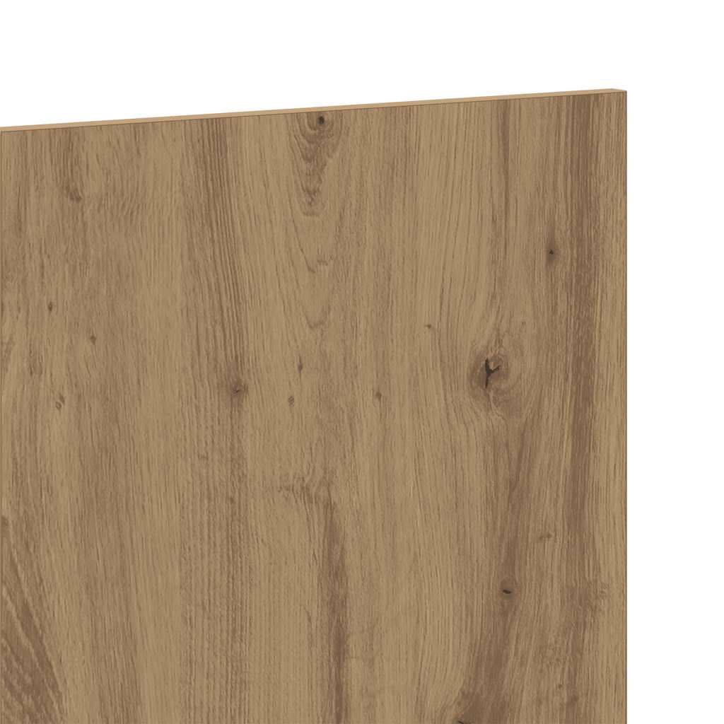 sengegærde 160x1,5x80 cm konstrueret træ kunsteg - Image 5
