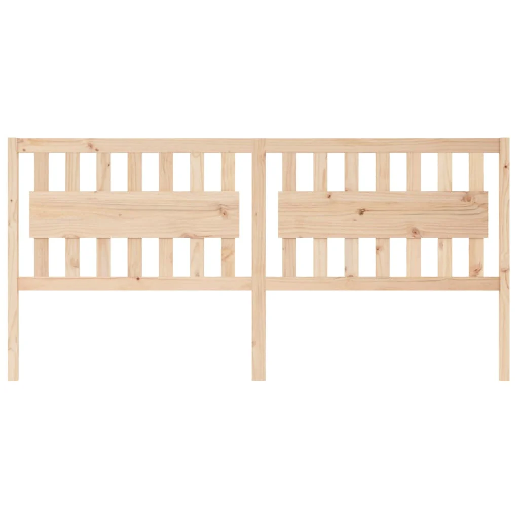 sengegærde 205,5x4x100 cm massivt fyrretræ - Image 3