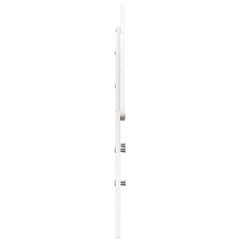 sengegavl 100 cm massivt fyrretræ hvid - Image 5