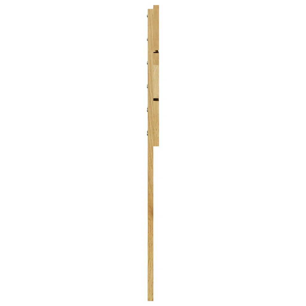 sengegavl 120 cm massivt træ eg - Image 5