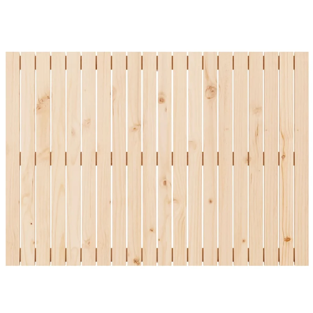sengegavl 127,5x3x90 cm massivt fyrretræ - Image 4