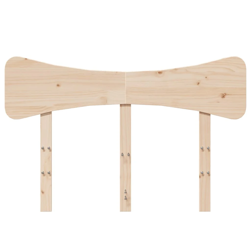 sengegavl 135 cm massivt fyrretræ - Image 4