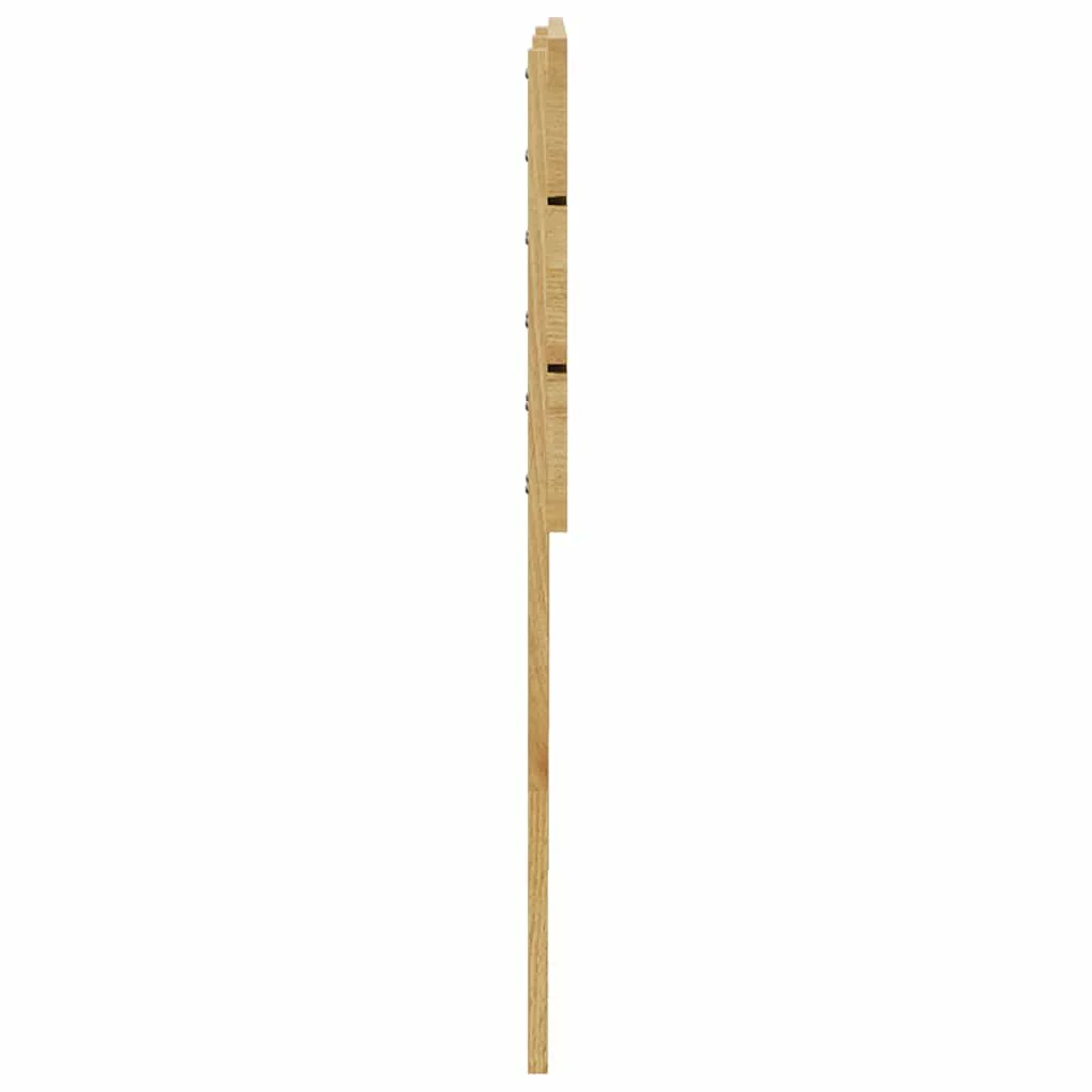 sengegavl 140 cm massivt træ eg - Image 5