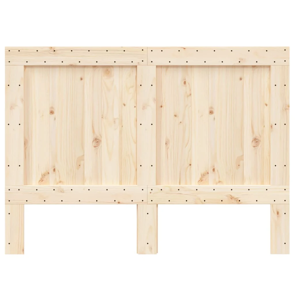 sengegavl 140x104 cm massivt fyrretræ - Image 3