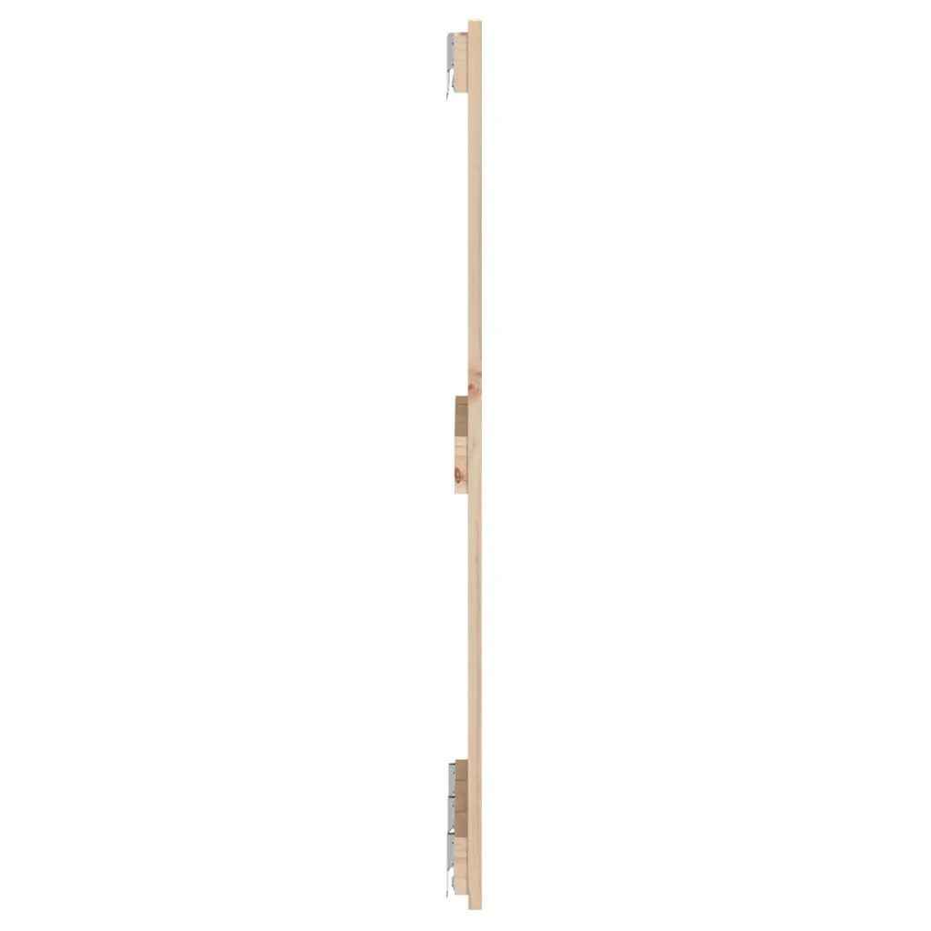 sengegavl 140x3x90 cm massivt fyrretræ - Image 5