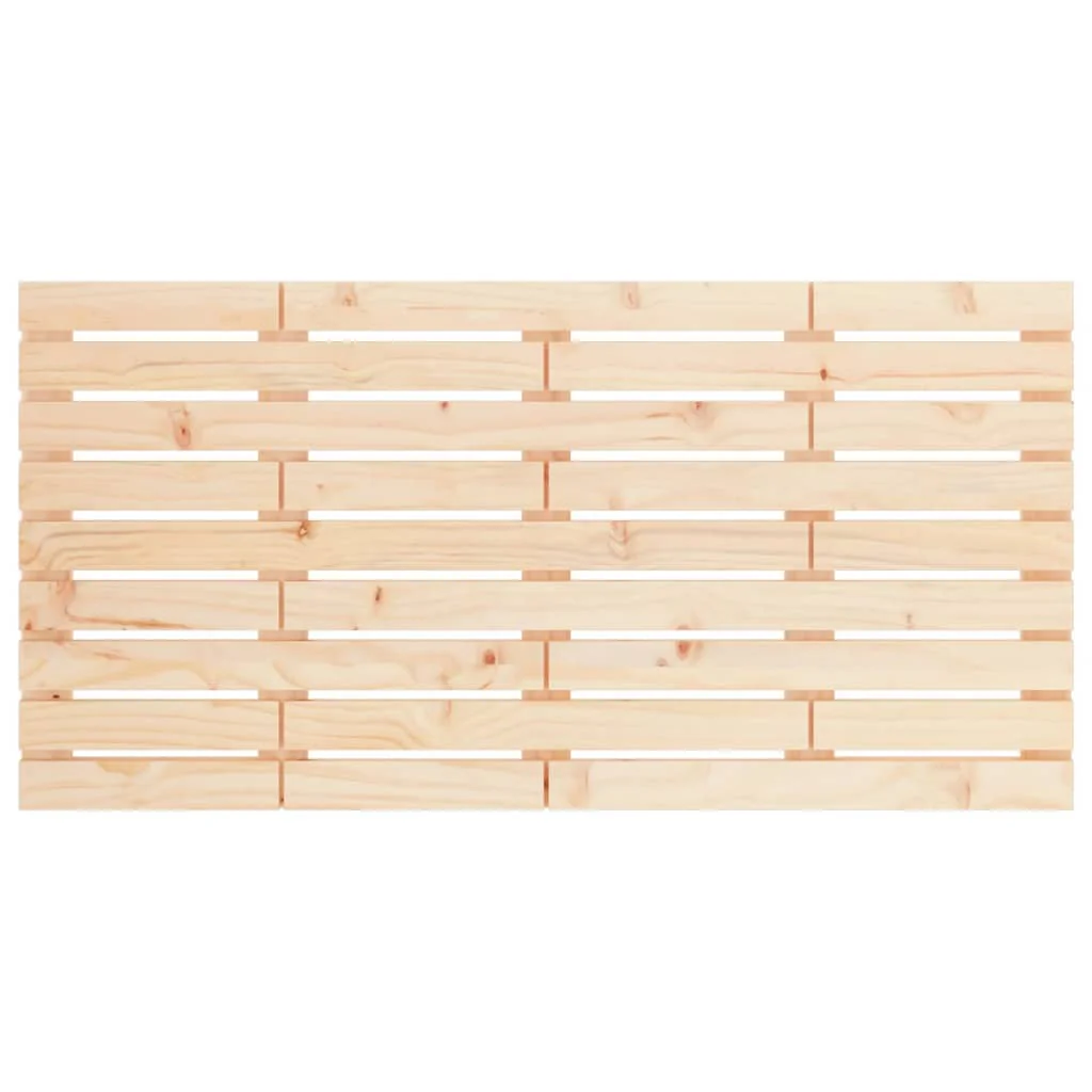 sengegavl 141x3x63 cm massivt fyrretræ - Image 4