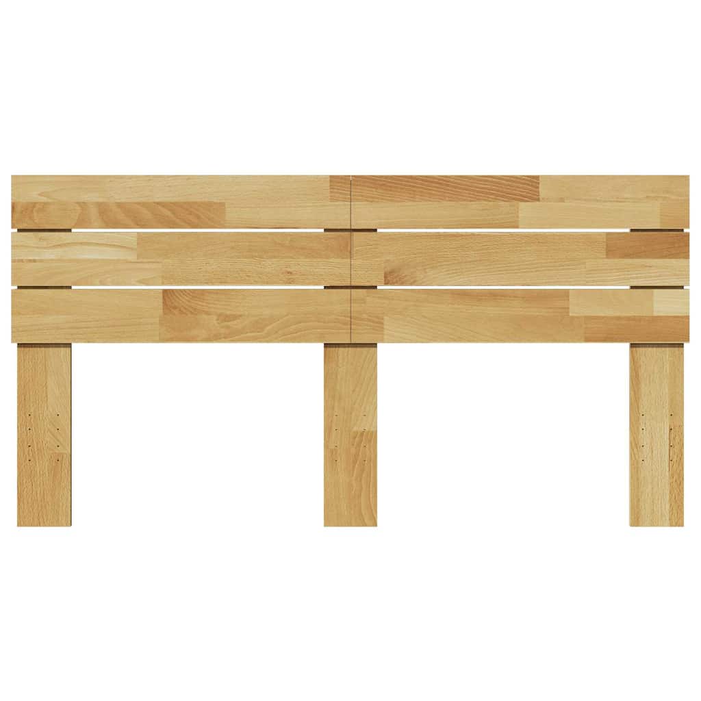 sengegavl 160 cm massivt træ eg - Image 4