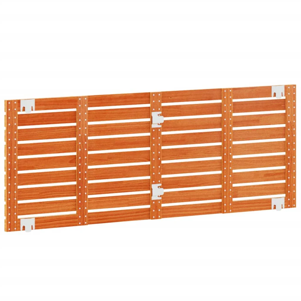 sengegavl 166x3x63 cm massivt fyrretræ - Image 6