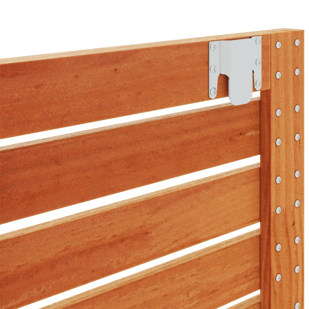 sengegavl 166x3x63 cm massivt fyrretræ - Image 7