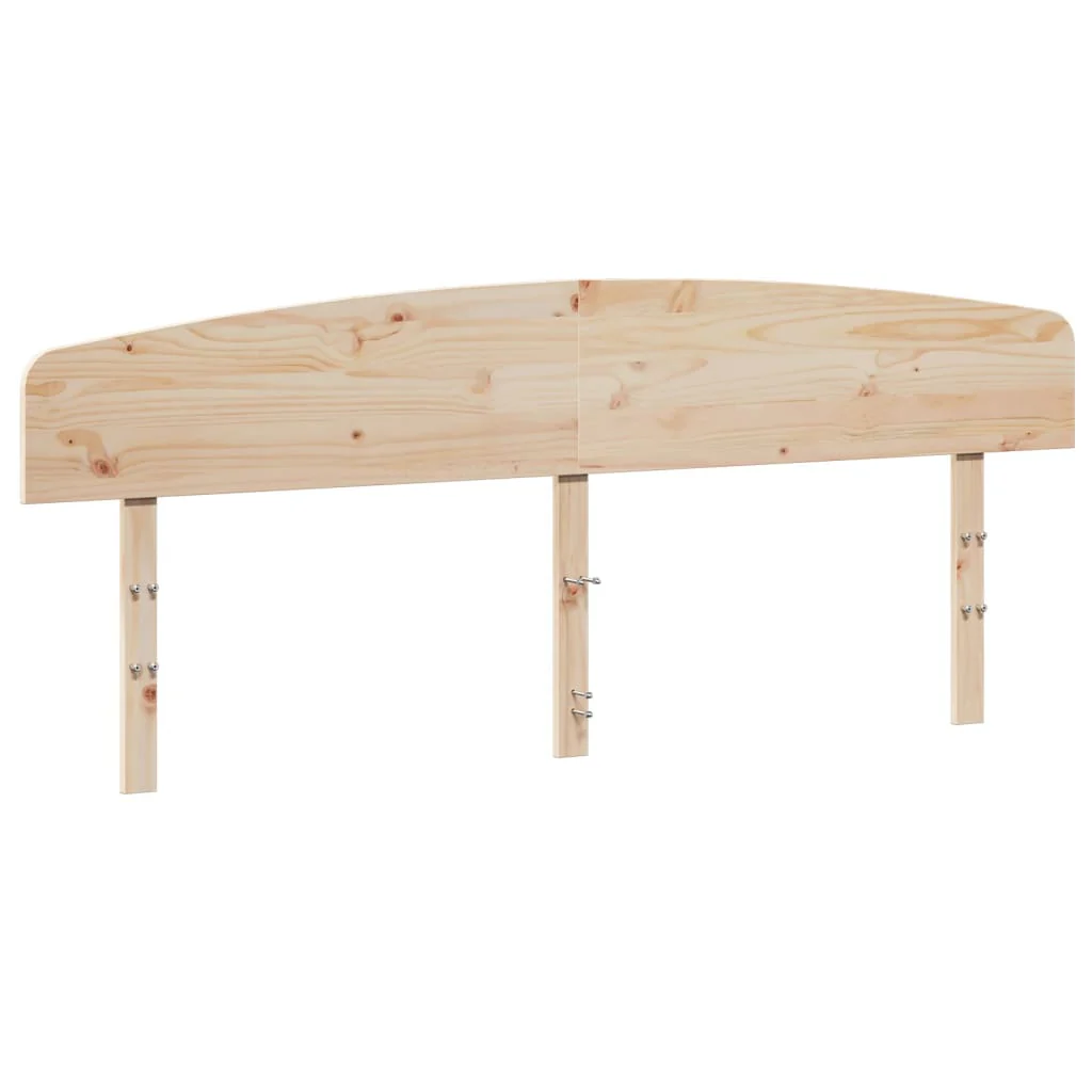sengegavl 180 cm massivt fyrretræ - Image 2