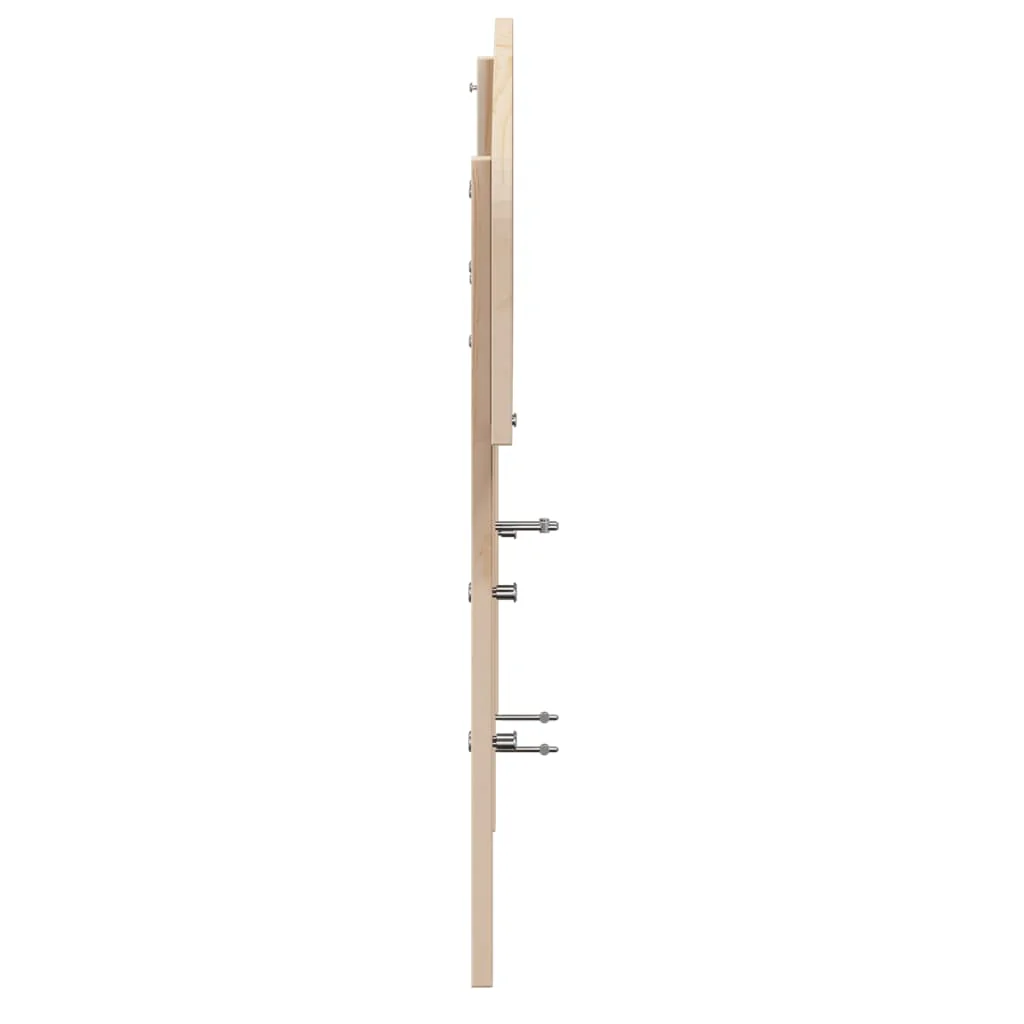 sengegavl 180 cm massivt fyrretræ - Image 5