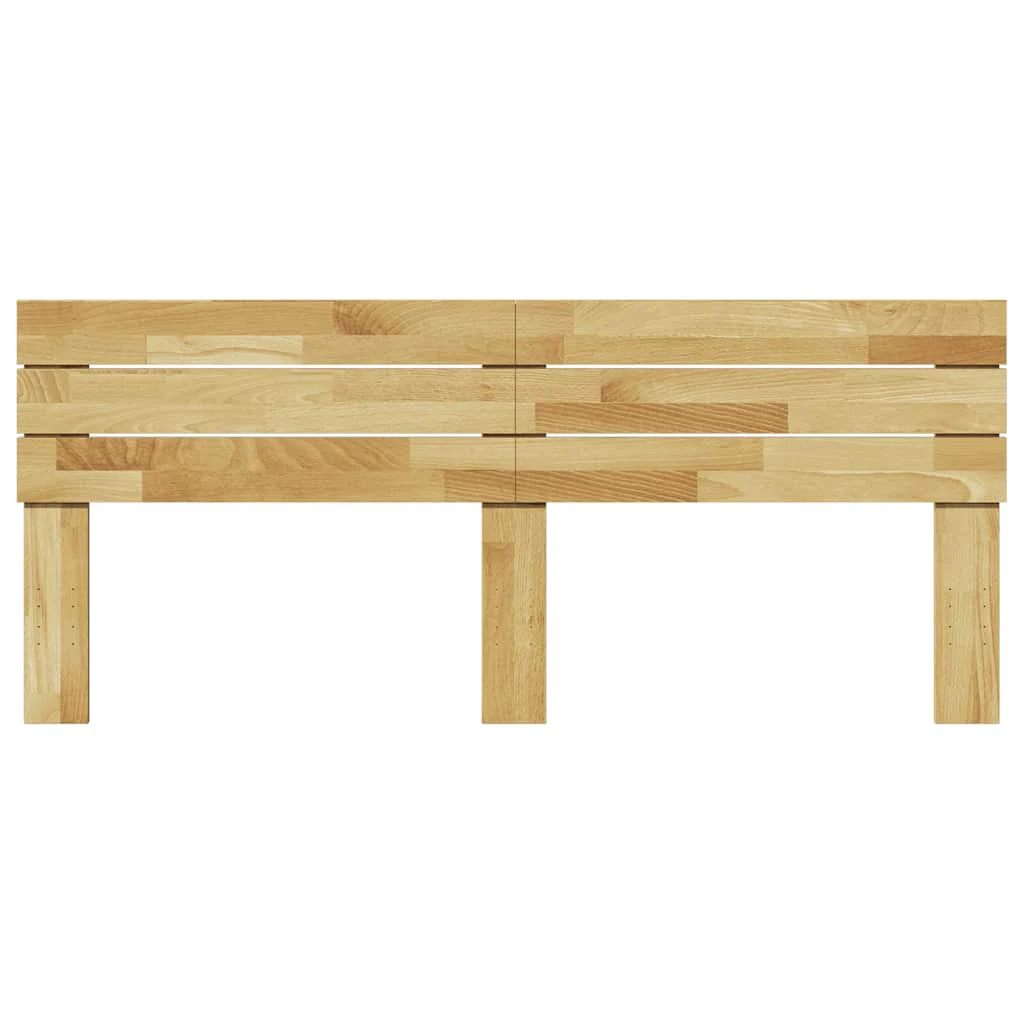 sengegavl 180 cm massivt træ eg - Image 4
