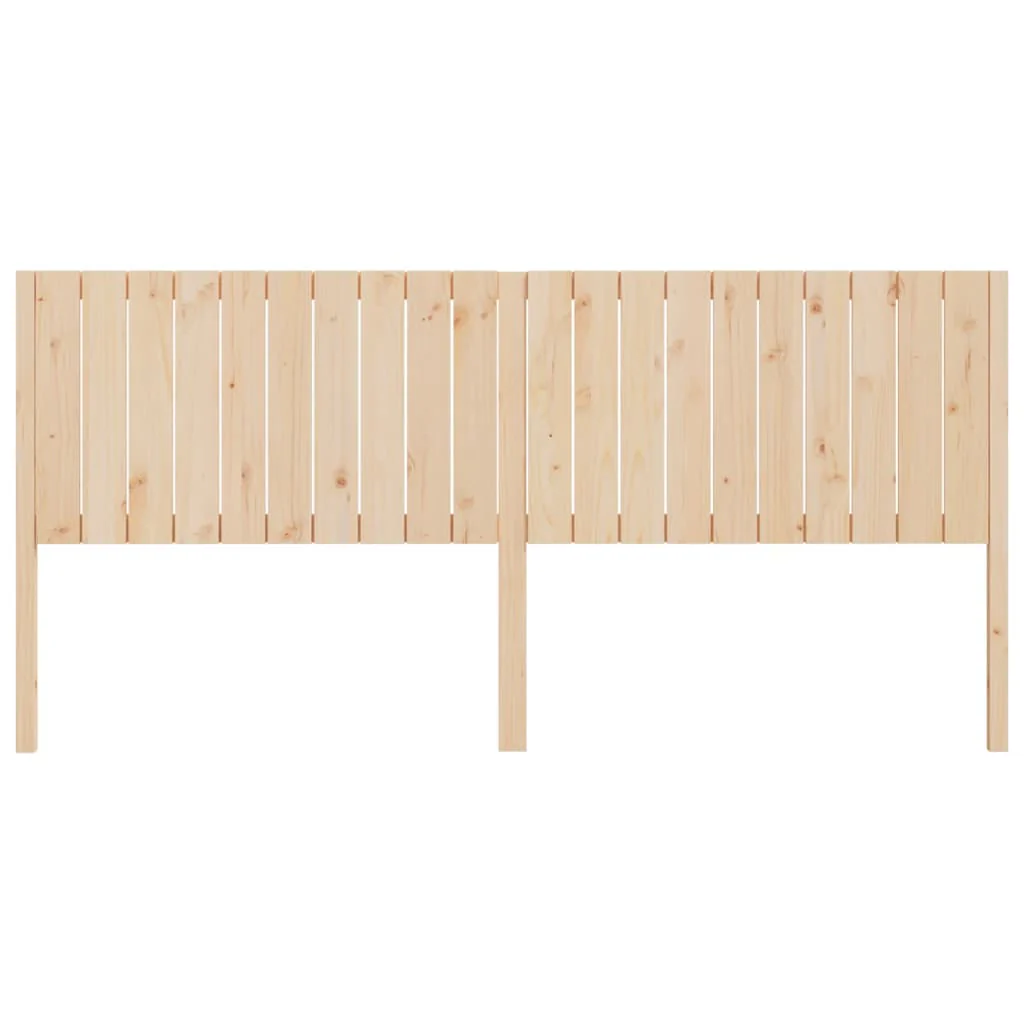 sengegavl 205,5x4x100 cm massivt fyrretræ - Image 3