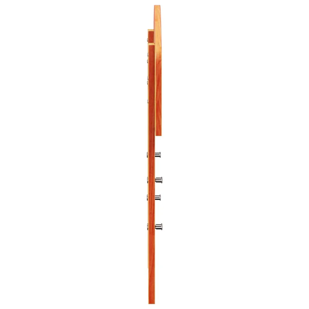 sengegavl 75 cm massivt fyrretræ gyldenbrun - Image 5