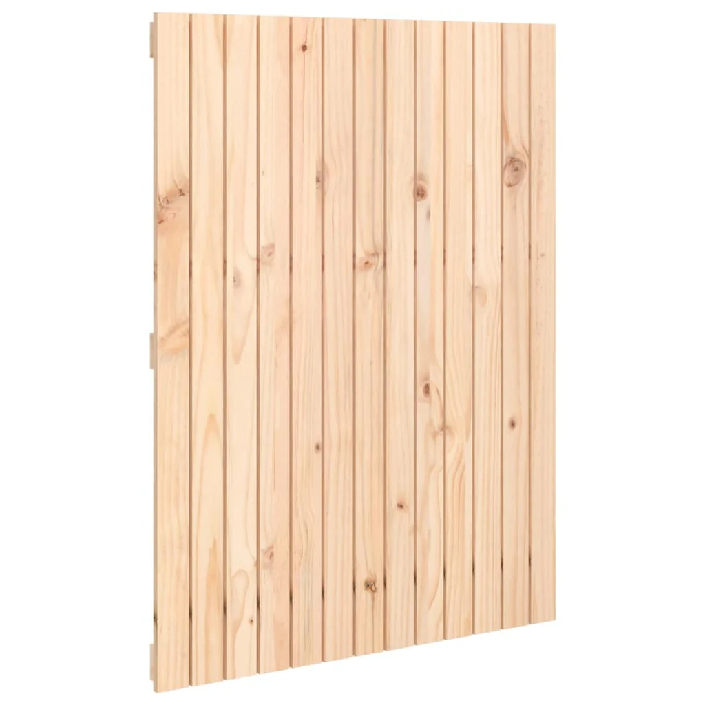 sengegavl 82,5x3x110 cm massivt fyrretræ - Image 2