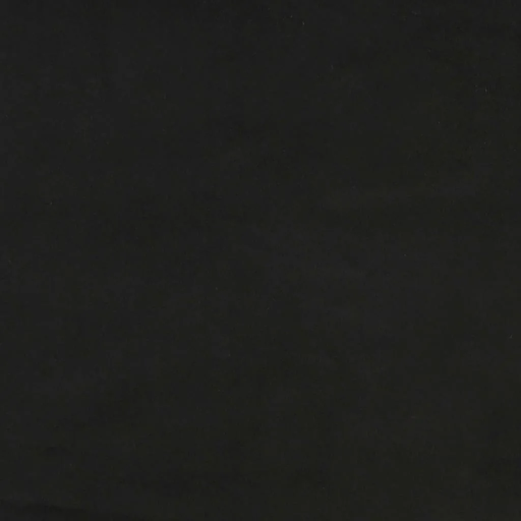 sengegavl med kanter 93x16x78/88 cm fløjl sort - Image 6