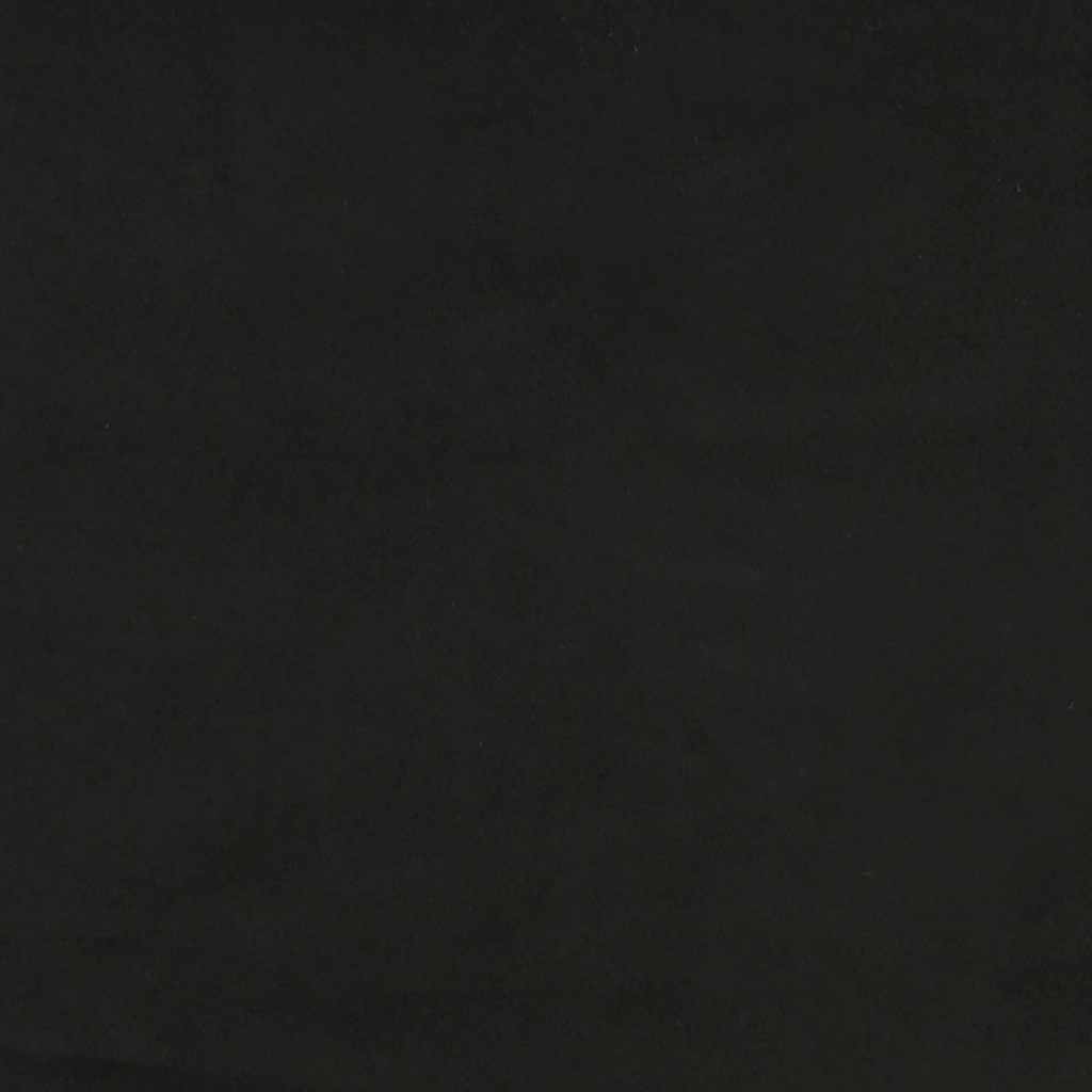sengegavle 144x5x78/88 cm fløjl sort - Image 7