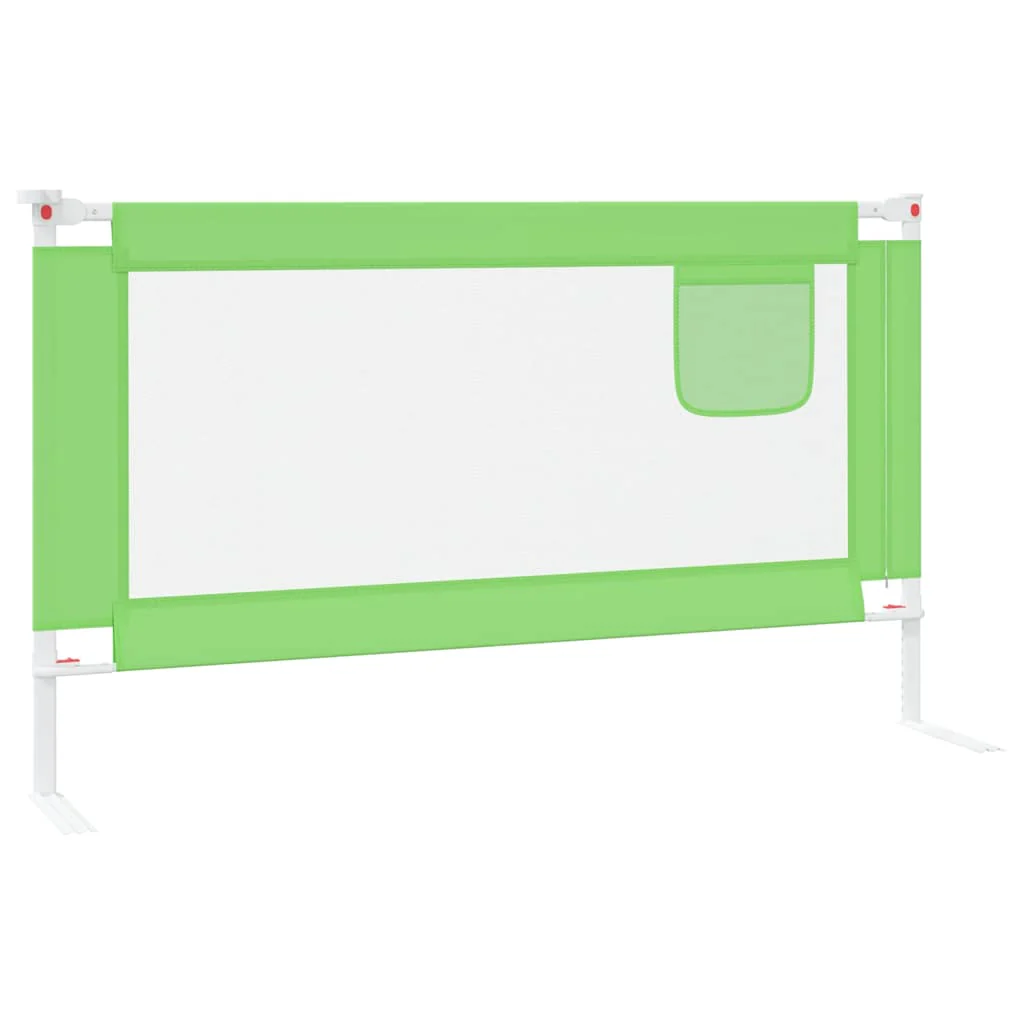 sengehest 140x25 cm stof grøn - Image 5