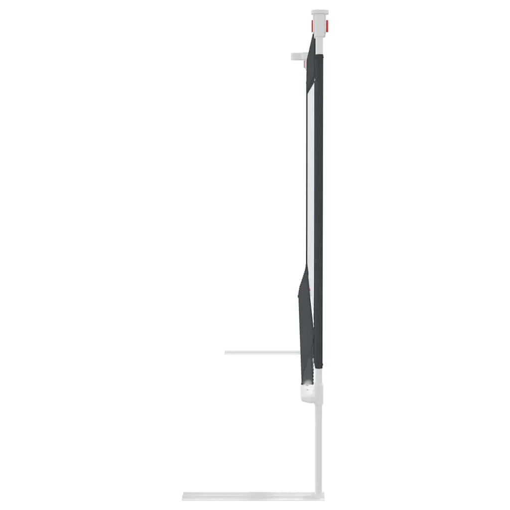 sengehest 150x25 cm stof mørkegrå - Image 4