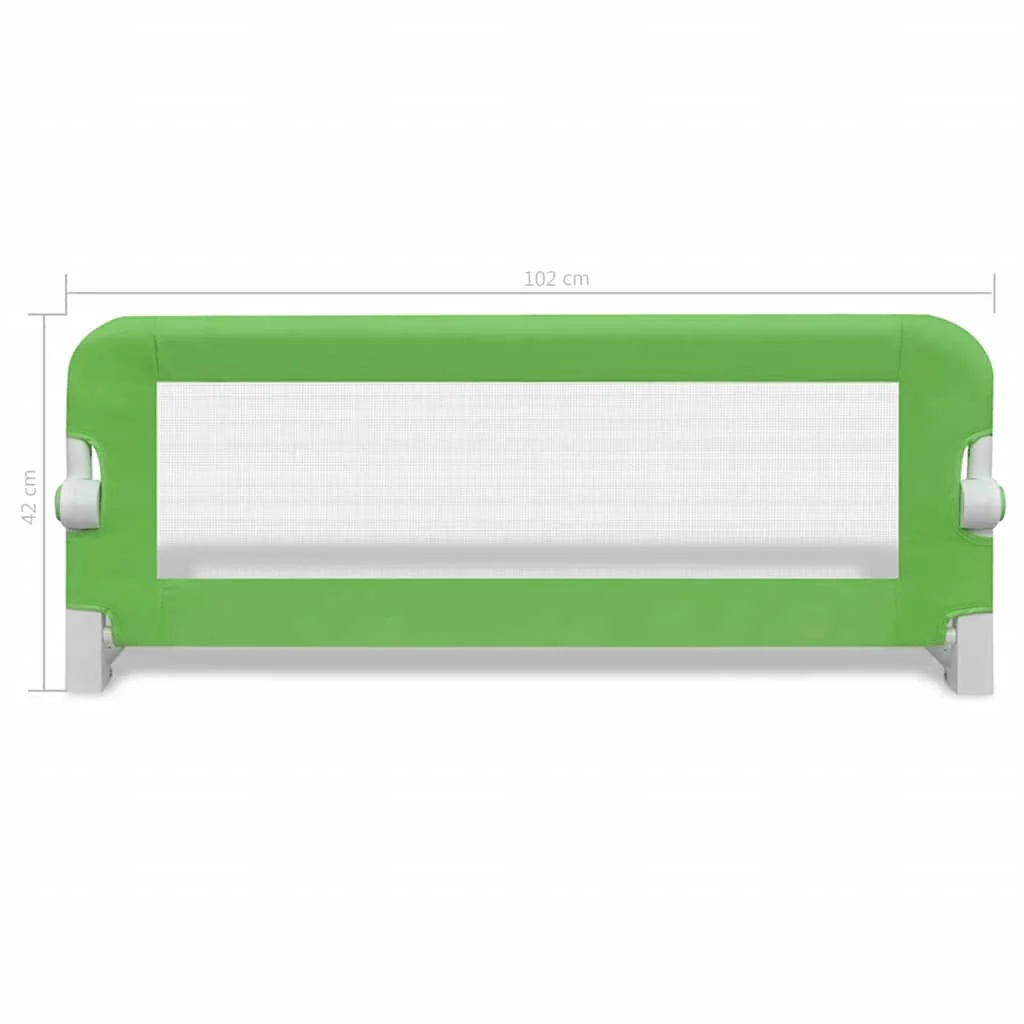 sengehest til børn 2 stk. 102 x 42 cm grøn - Image 7