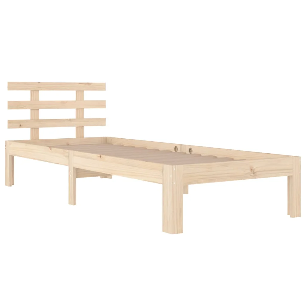 sengeramme 100x200 cm massivt fyrretræ - Image 3