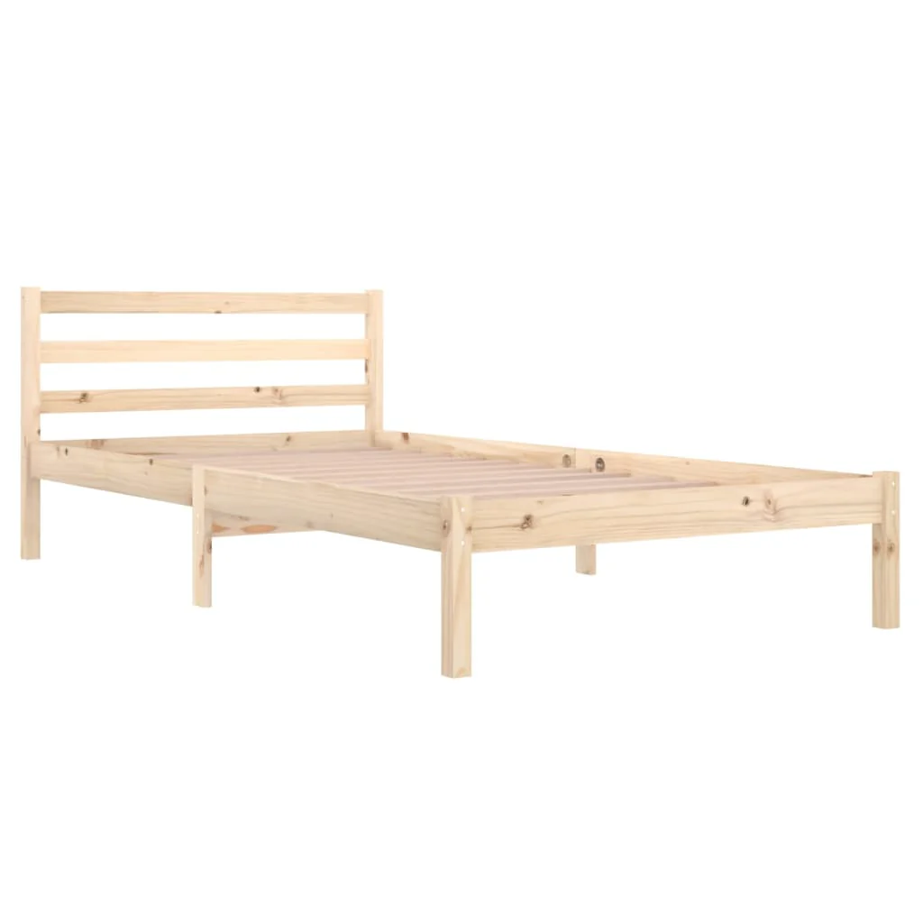 sengeramme 100x200 cm massivt fyrretræ - Image 3