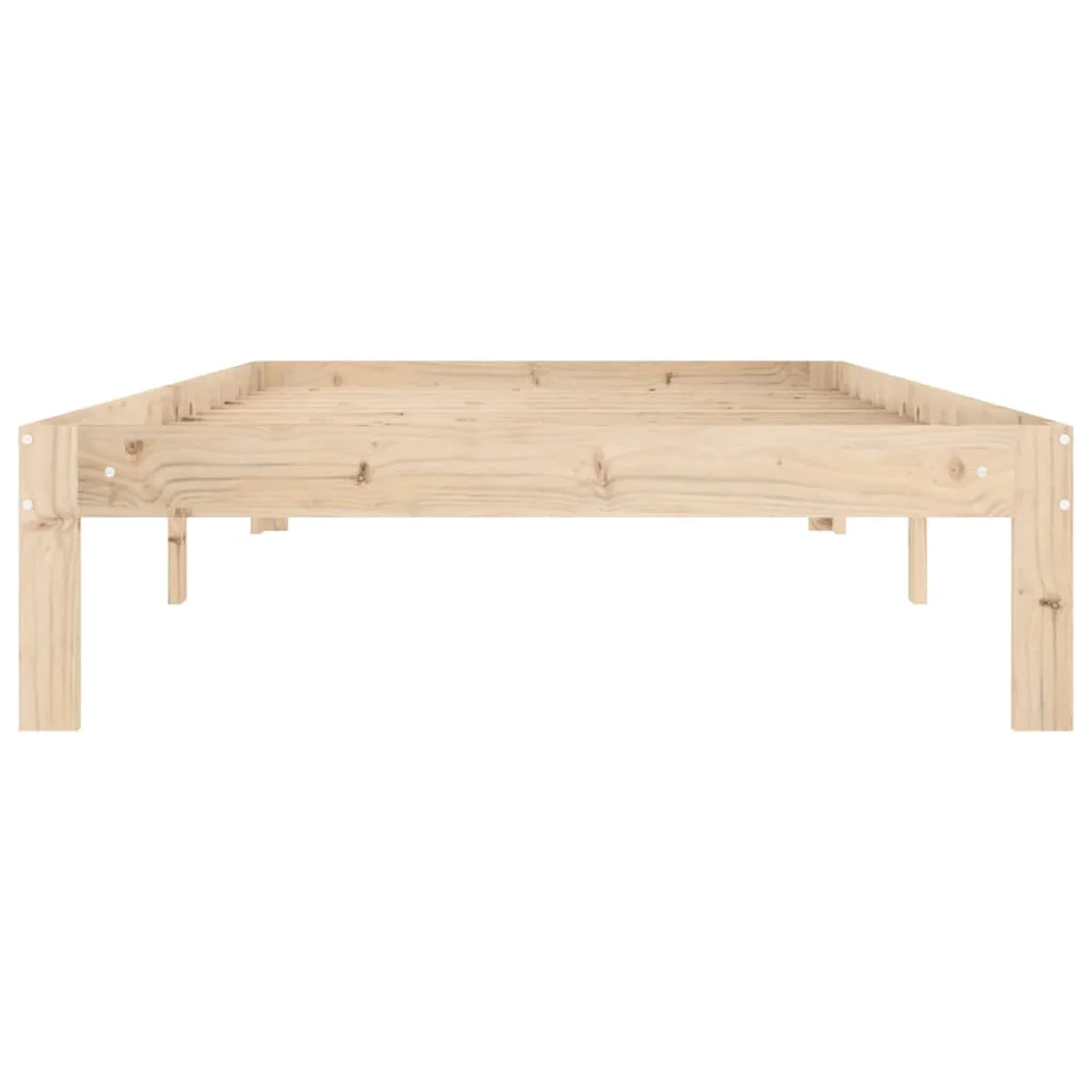 sengeramme 100x200 cm massivt fyrretræ - Image 4
