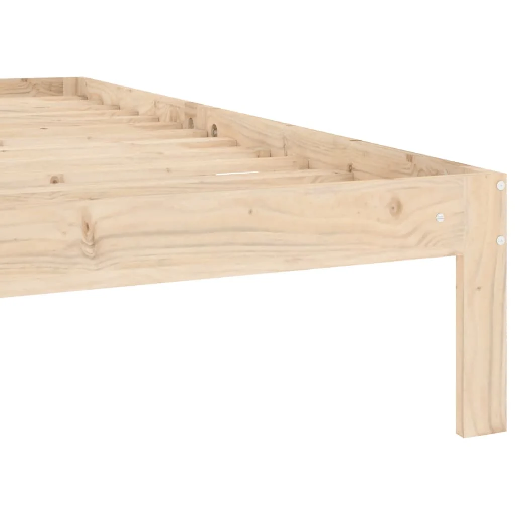 sengeramme 100x200 cm massivt fyrretræ - Image 6