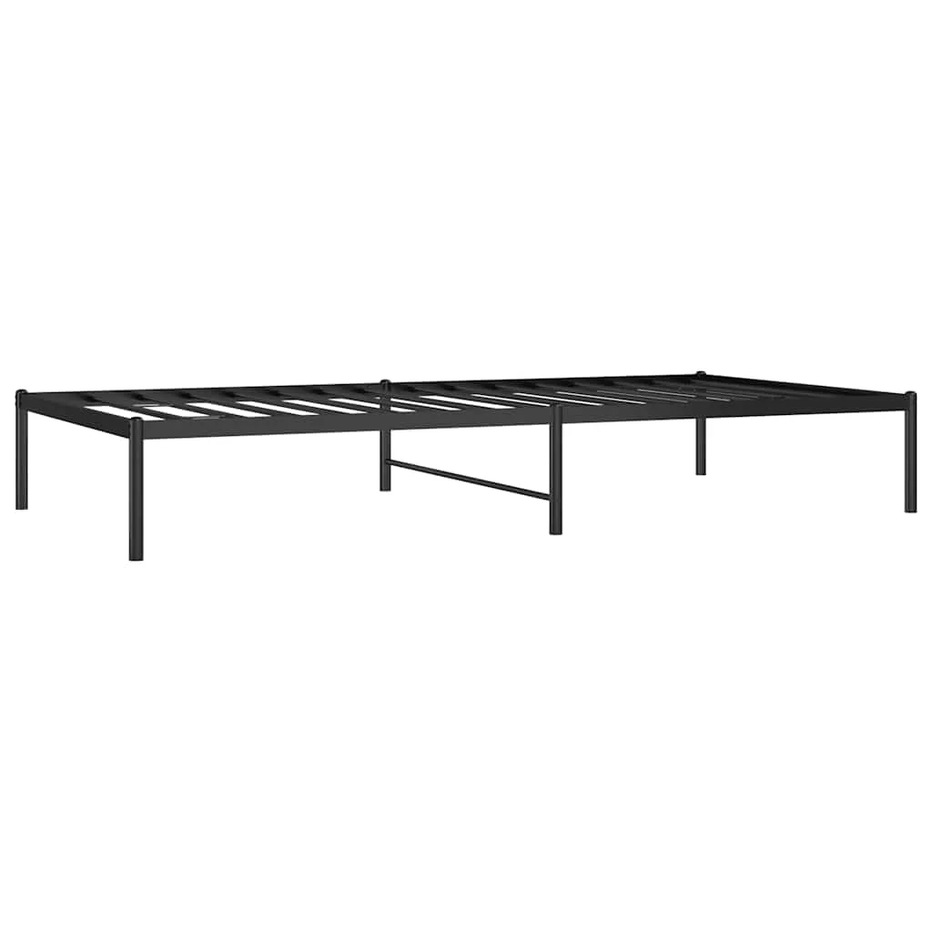 sengeramme 100x200 cm metal sort - Image 4