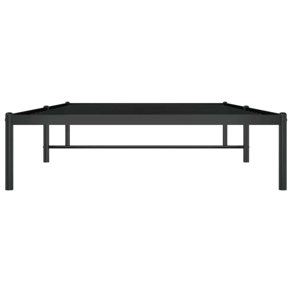 sengeramme 107x203 cm metal sort - Image 5