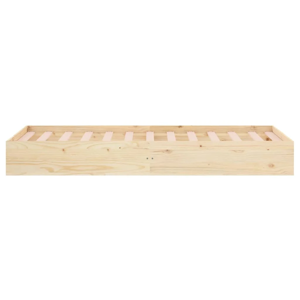 sengeramme 75x190 cm massivt træ - Image 5